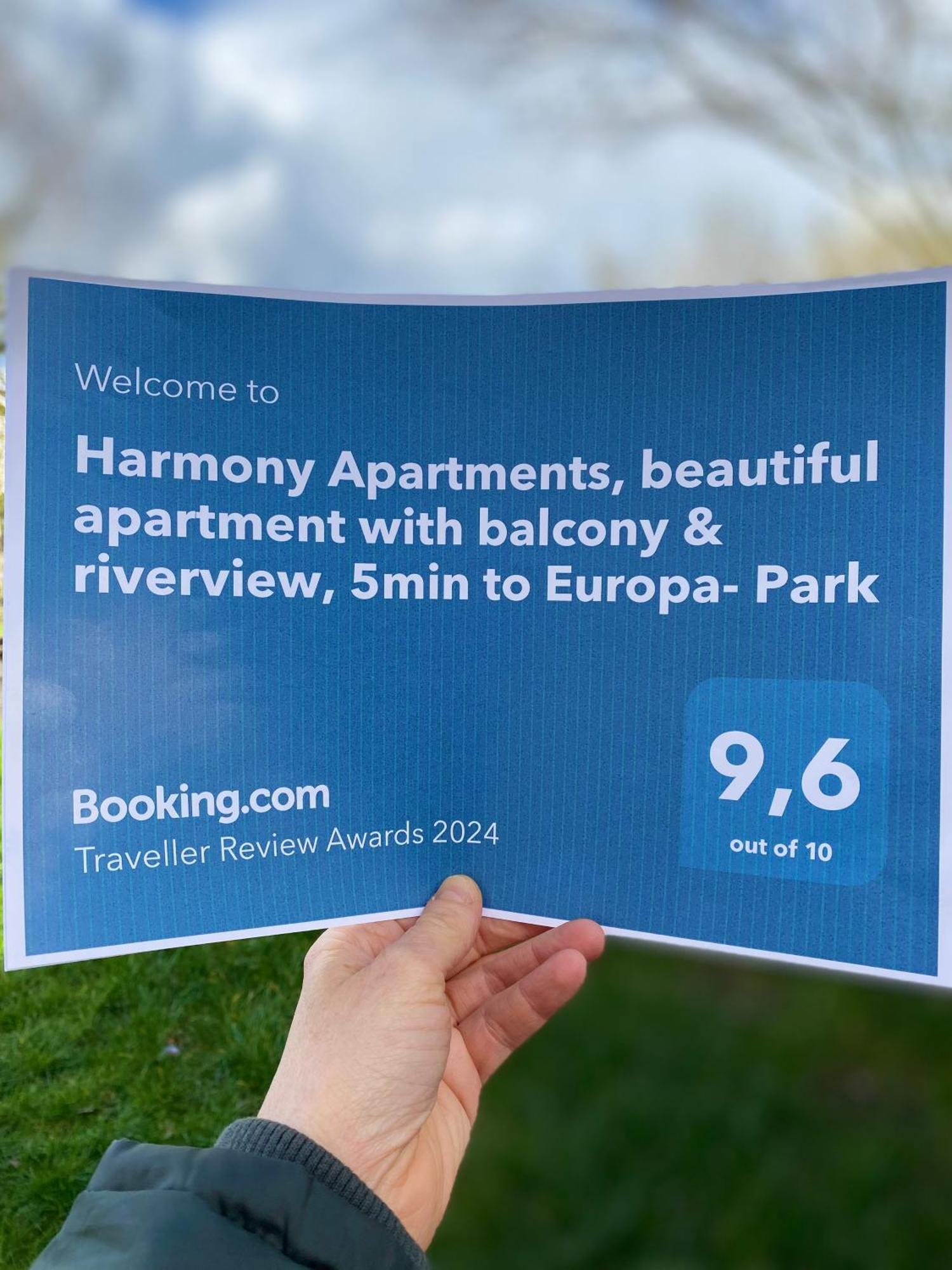 Harmony Apartment, Your Holiday Home In Rust With Balcony & River-View, 5Min To Europa-Park Εξωτερικό φωτογραφία